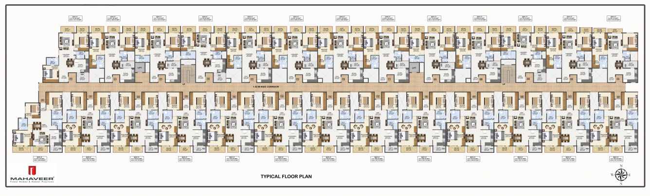 Images for Cluster Plan of Mahaveer Carnation