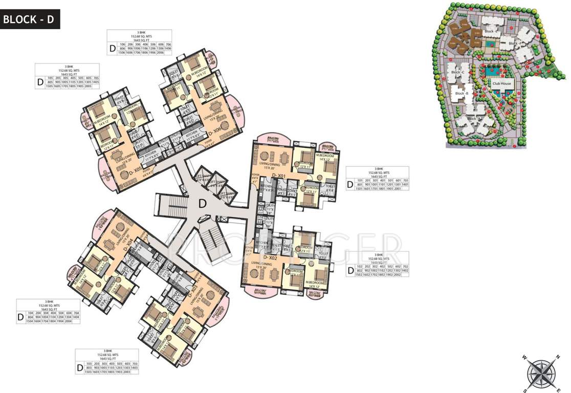  eternity Images for Cluster Plan of Purva Eternity