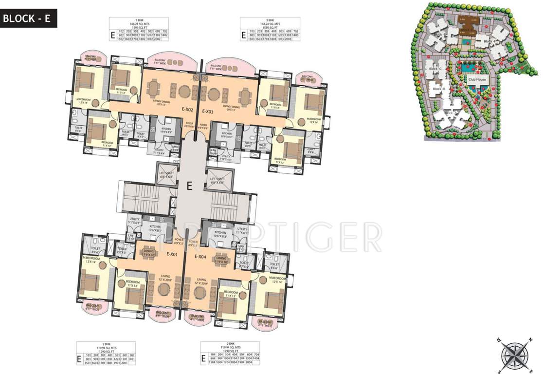  eternity Images for Cluster Plan of Purva Eternity