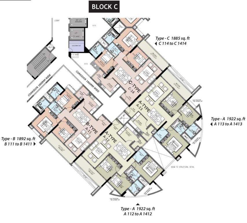 grandbay Images for Cluster Plan of Purva Grandbay