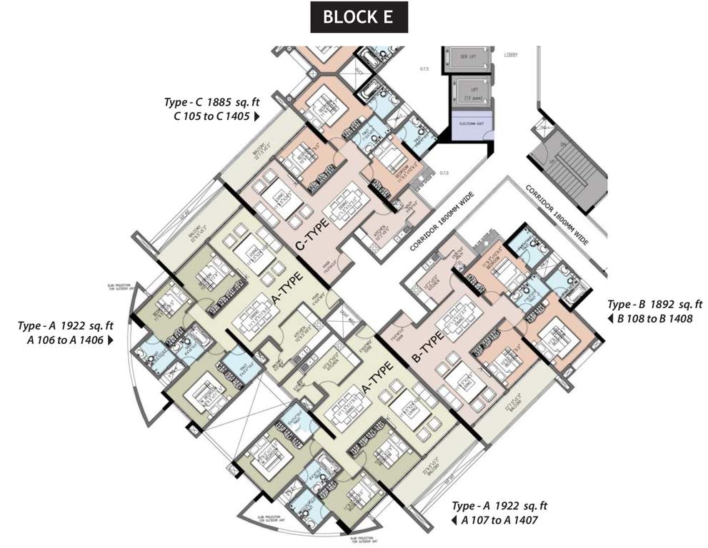 grandbay Images for Cluster Plan of Purva Grandbay