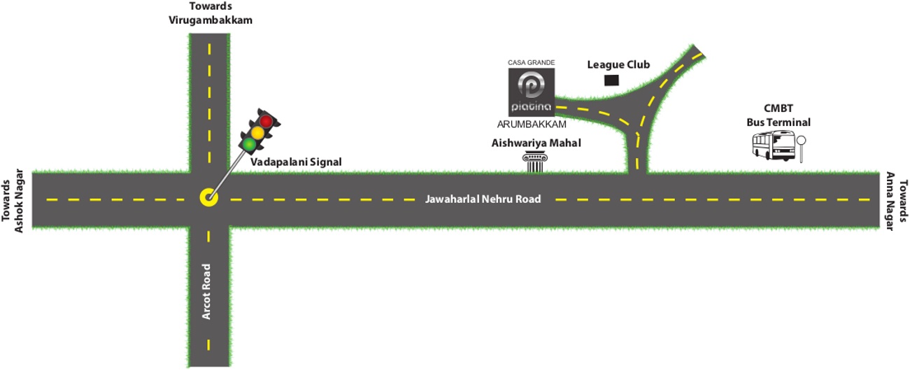 Images for Location Plan of Casagrand Platina