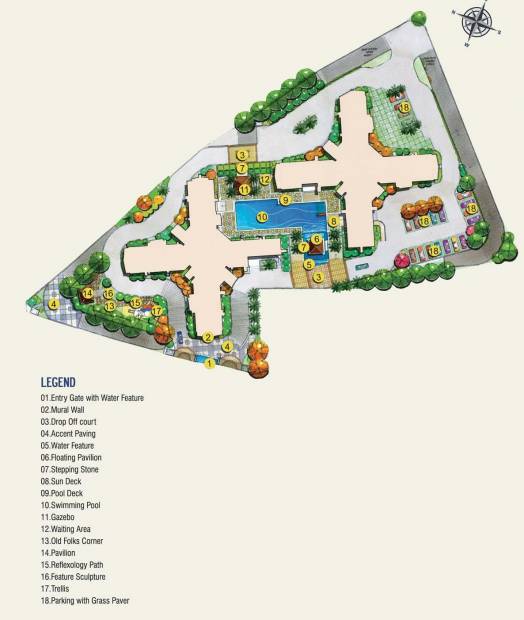 Images for Site Plan of Puravankara Purva Moonreach