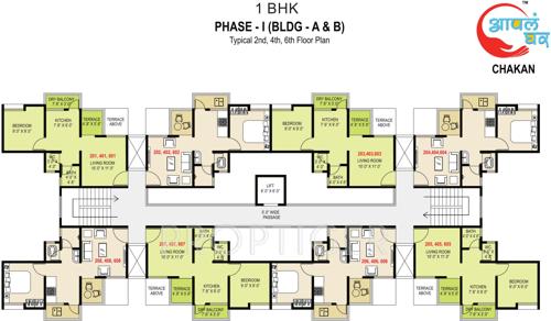 Images for Cluster Plan of Maple Aapla Ghar Chakan Images for Cluster Plan of Maple Aapla Ghar Chakan