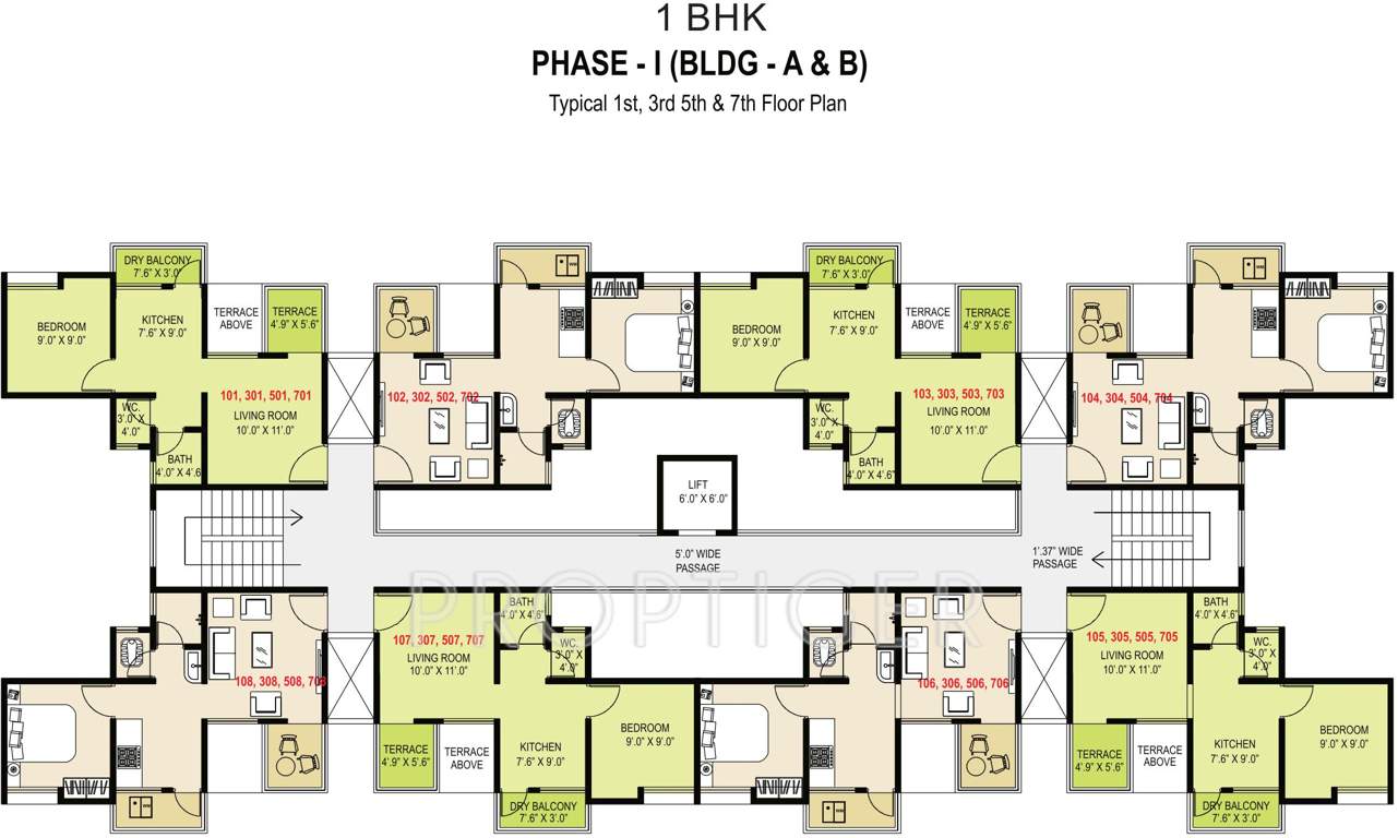 Images for Cluster Plan of Maple Aapla Ghar Chakan