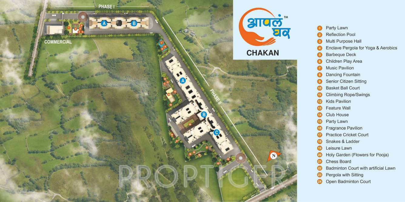 Images for Layout Plan of Maple Aapla Ghar Chakan