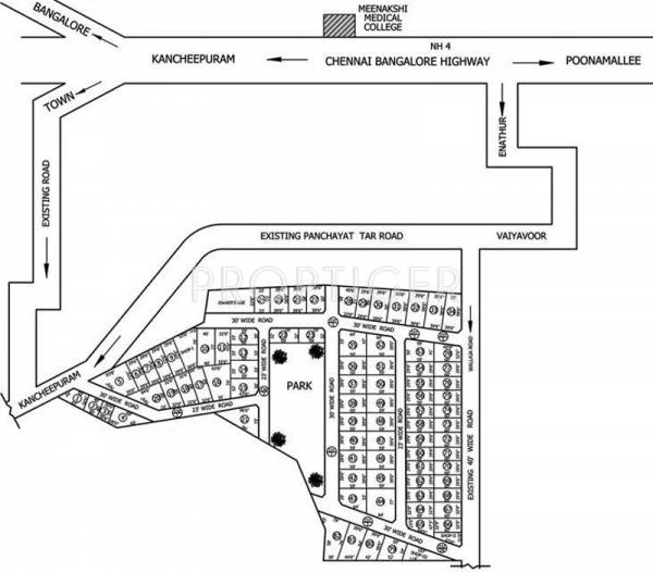 Images for Layout Plan of BLB Sree Padmanabha Avenue
