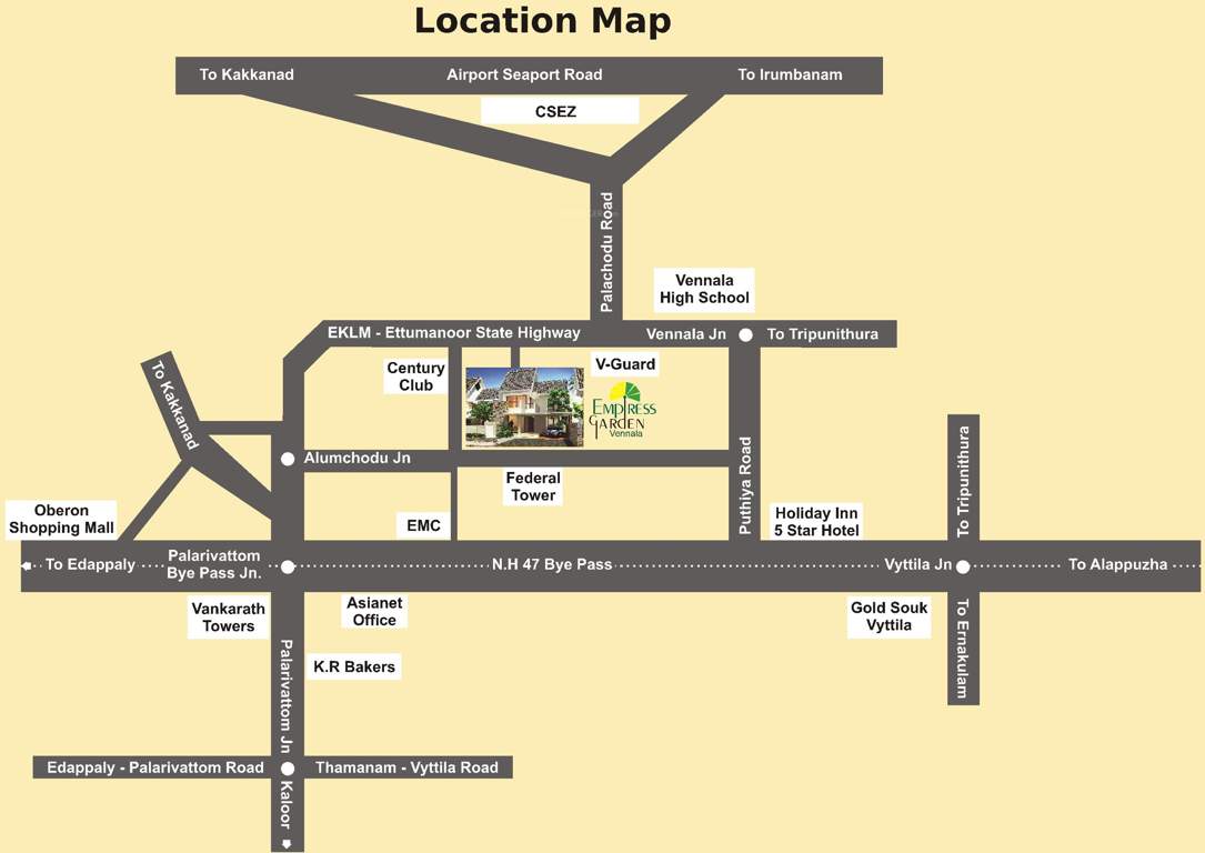 Images for Location Plan of National Empress Garden Villas