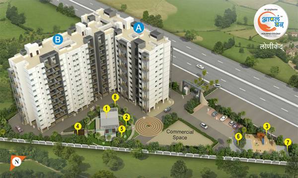Images for Elevation of Maple Aapla Ghar Lonikand