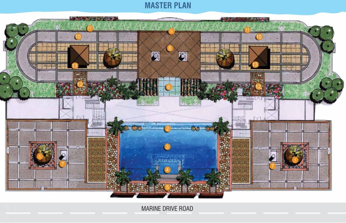 Images for Master Plan of Purva Oceana