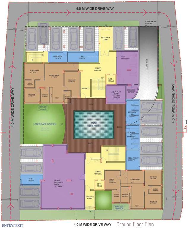 la bella vista Images for Cluster Plan of Daffodil La Bella Vista