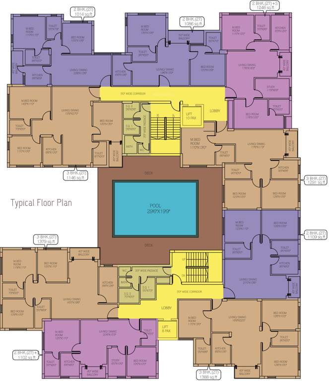 la bella vista Images for Cluster Plan of Daffodil La Bella Vista