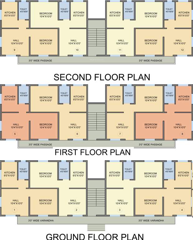Images for Cluster Plan of Goka Gold Valley Siddhivinayak