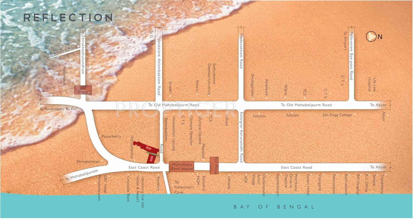 Images for Location Plan of Olympia Reflection Villas