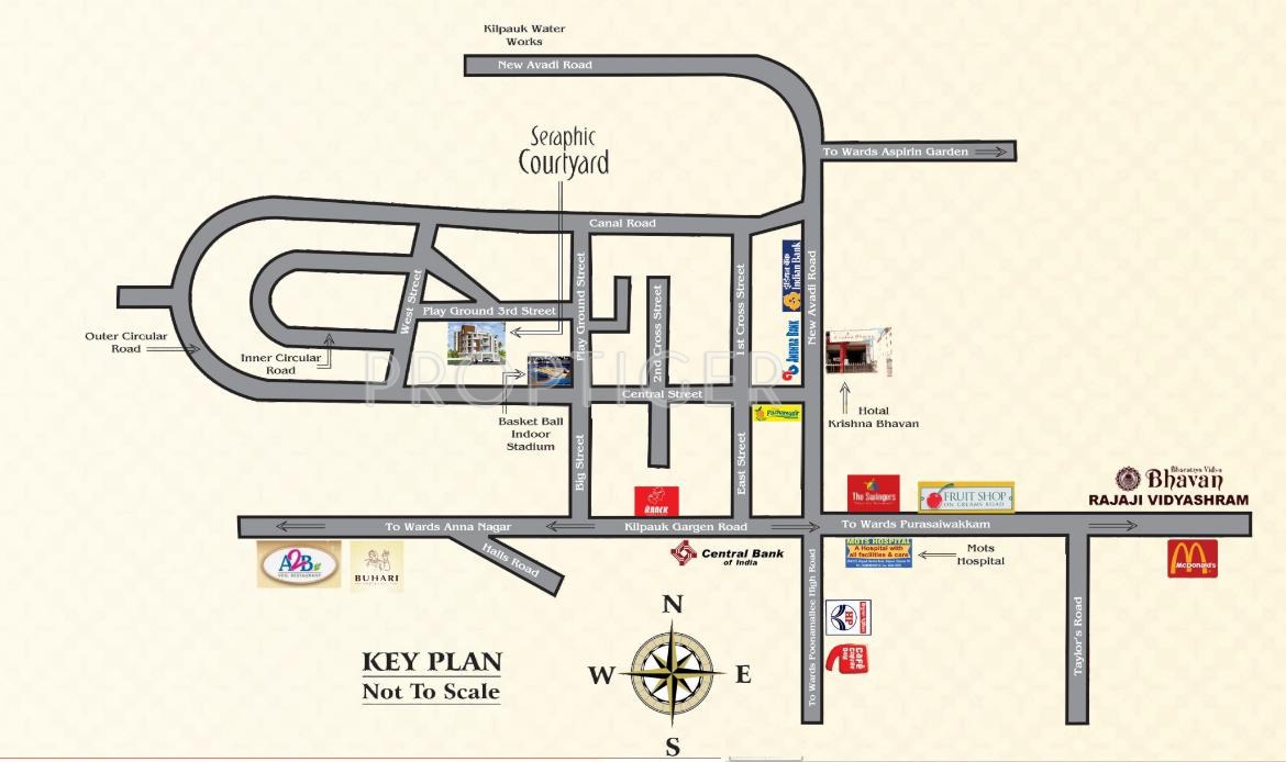 Images for Location Plan of MKV Seraphic Courtyard