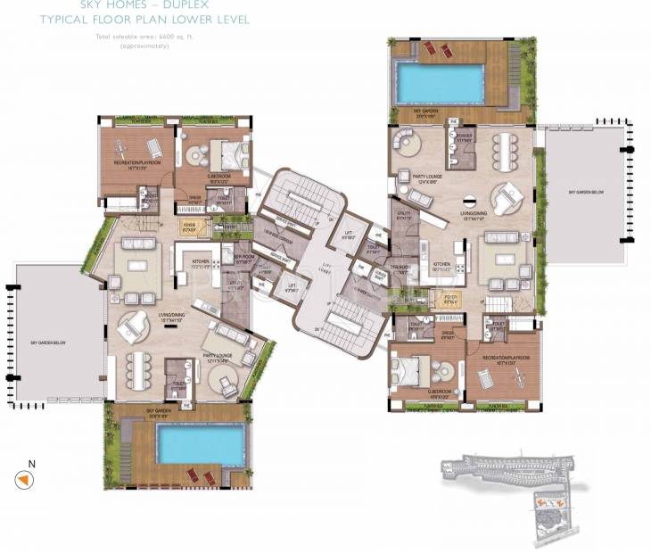  reflection Images for Cluster Plan of Olympia Reflection Sky Homes