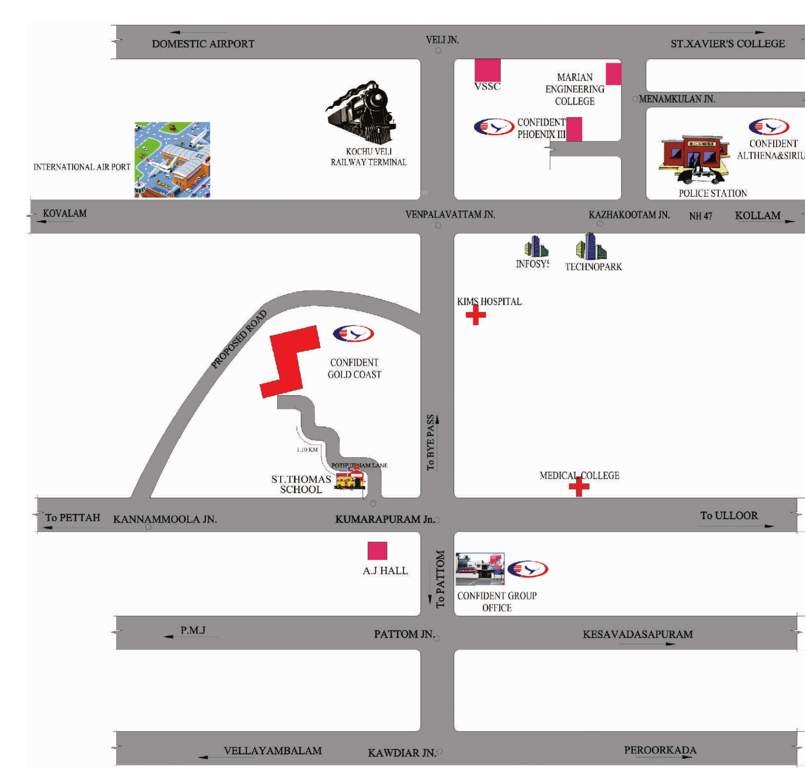  gold coast Images for Location Plan of Confident Gold Coast