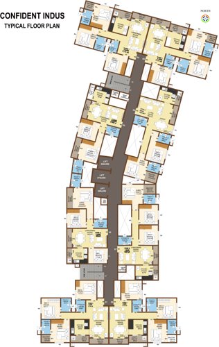 Images for Cluster Plan of Confident Indus indus Images for Cluster Plan of Confident Indus