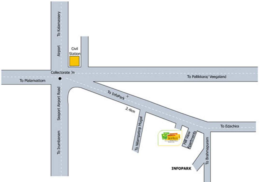 Images for Location Plan of NCC Urban Nagarjuna Green Valley