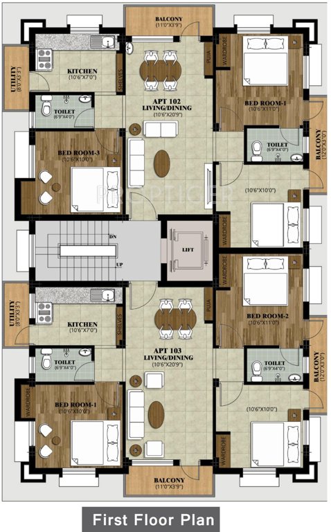 Images for Cluster Plan of Propshell Aashinya