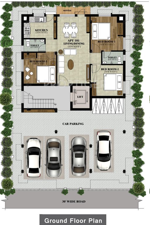 Images for Cluster Plan of Propshell Aashinya