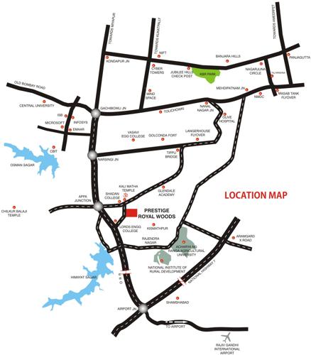  royal-woods Images for Location Plan of Prestige Royal Woods