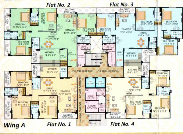 Images for Cluster Plan of GHP Indralok Images for Cluster Plan of GHP Indralok