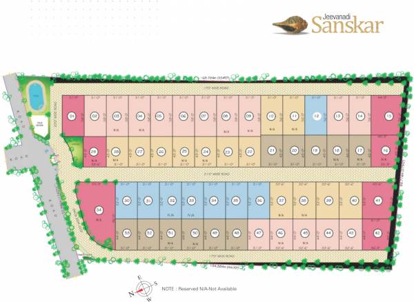 Images for Master Plan of Sreenidhi Realtors Jeevanadi Sanskar