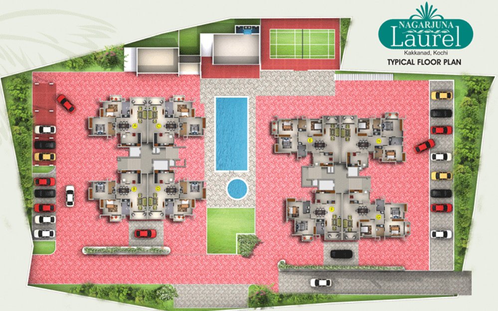 Images for Cluster Plan of NCC Urban Nagarjuna Laurel
