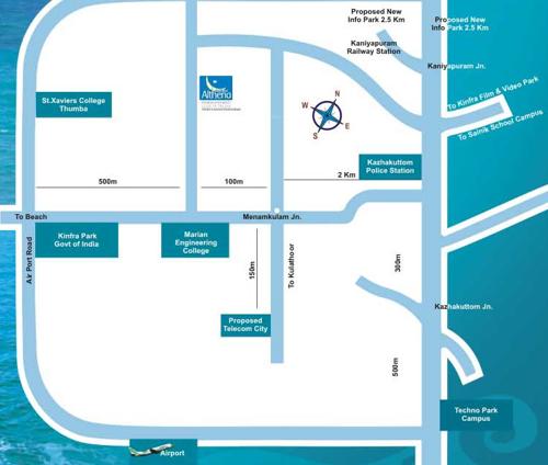  althena Images for Location Plan of Confident Althena