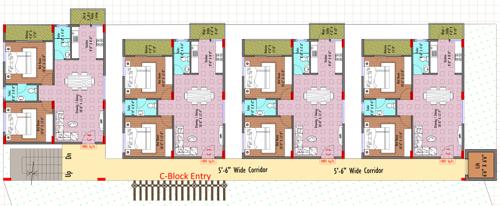  opulent Images for Cluster Plan of Midtown Opulent
