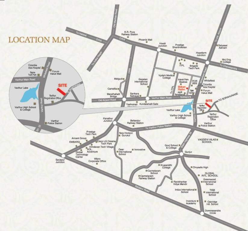 opulent Images for Location Plan of Midtown Opulent