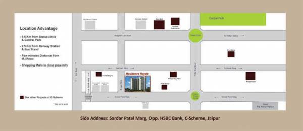 Location Plan residency-royal Location Plan