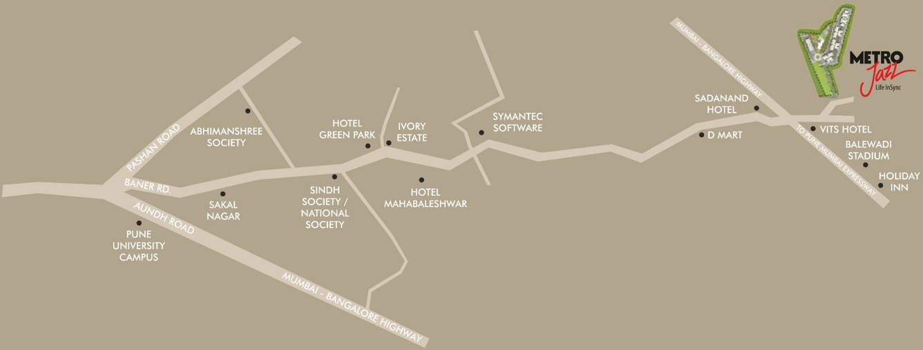 metro jazz Images for Location Plan of Balaji Metro Jazz
