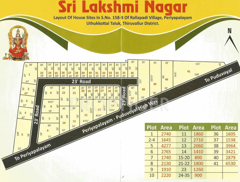 Images for Layout Plan of Ravilla Sri Lakshmi Nagar