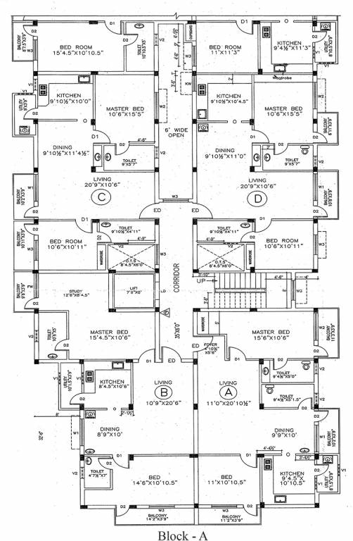 Images for Cluster Plan of Abinaya Matrix
