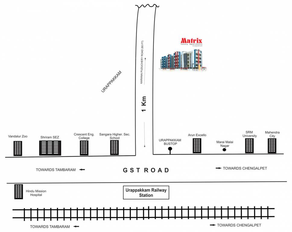 Images for Location Plan of Abinaya Matrix