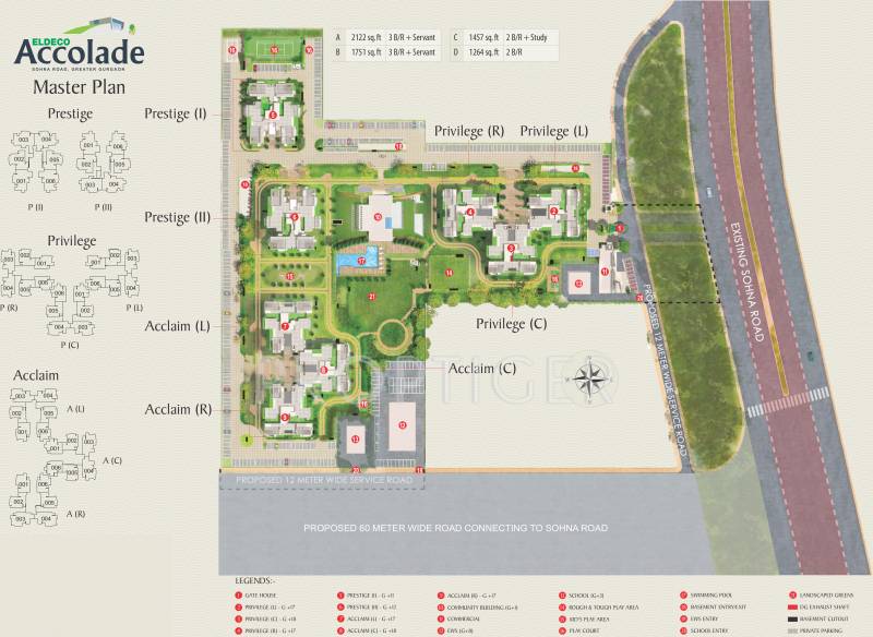 Images for Master Plan of Eldeco Accolade