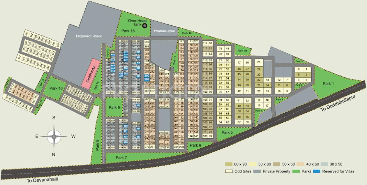 Images for Layout Plan of Rashi Splendour