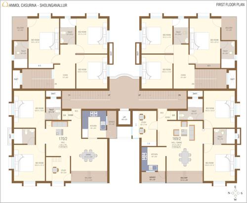 Images for Cluster Plan of Anmol Casurina