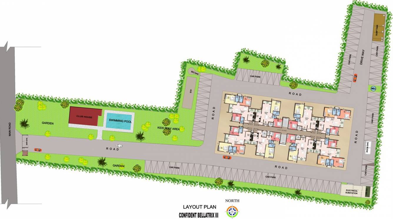 Images for Layout Plan of Confident Bellatrix Phase 3