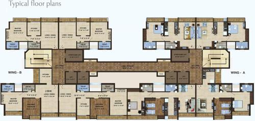  evergreen-heights Images for Cluster Plan of Wadhwa Evergreen Heights