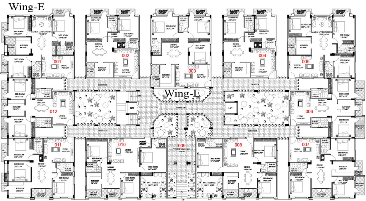 rainbow Images for Cluster Plan of Samhita Rainbow