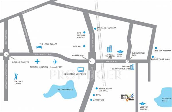 Images for Location Plan of Samhita Rainbow