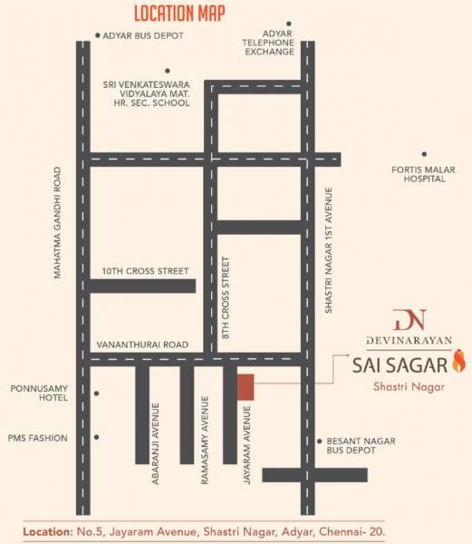 Images for Location Plan of Devinarayan Sai Sagar