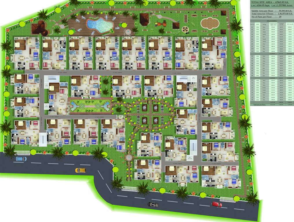  blue wings Images for Layout Plan of Fortuna Blue Wings