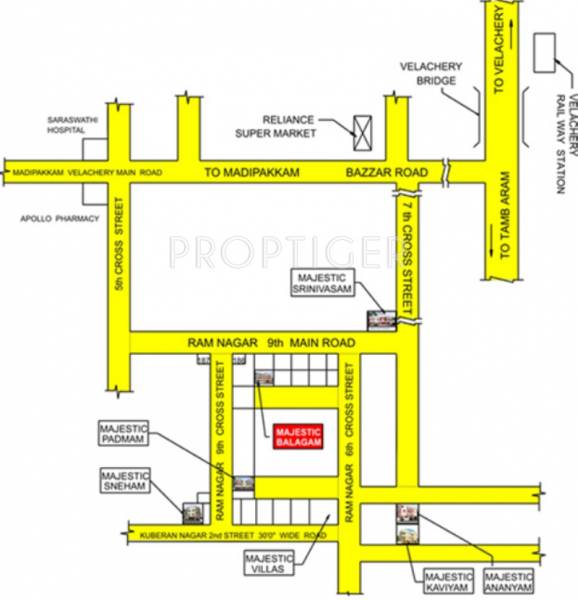 Images for Location Plan of Majestic Balagam