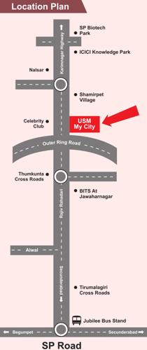  my-city Images for Location Plan of USM My City