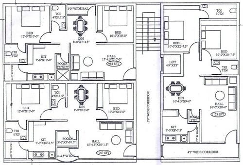  sai-krupa-residency Images for Cluster Plan of Priya Sai Krupa Residency