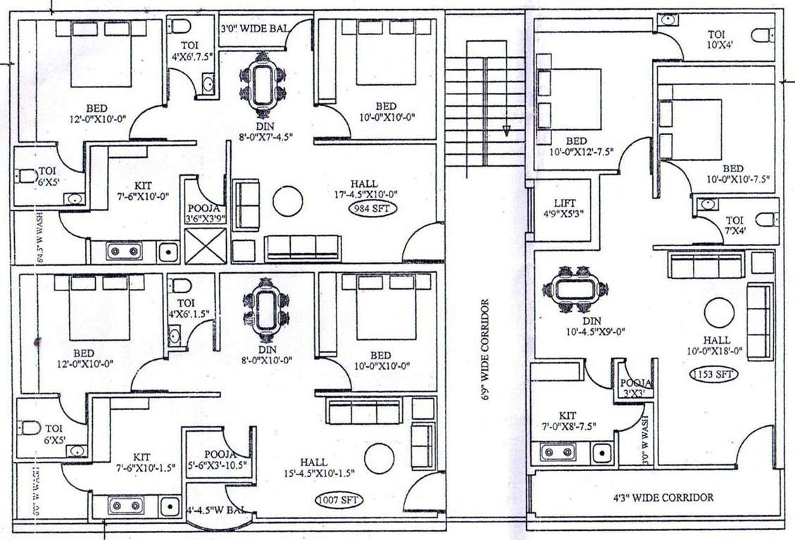  sai krupa residency Images for Cluster Plan of Priya Sai Krupa Residency